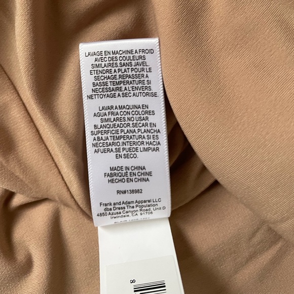 Dress the Population Blair Floral Lace Dress. - Picture 12 of 17